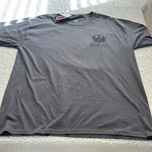 Ruger Gray Short Sleeve Crew Neck Tee